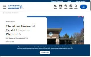 Christian Financial Credit Union of Plymouth website