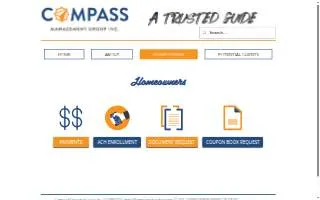 Compass Management website