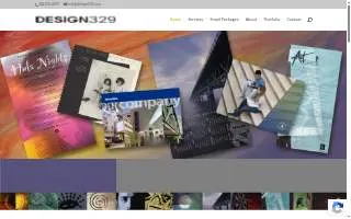 Design329 website