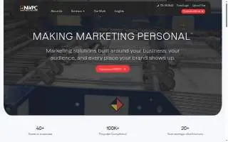 NWPC Marketing Solutions of Plymouth website