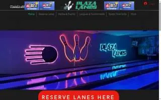 Plaza Lanes of Plymouth website