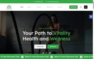 Aryze Well website