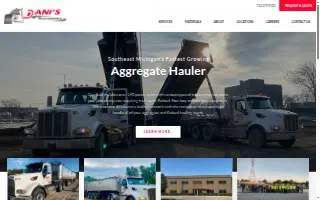 Dani’s Transport website