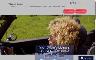 Family Driving School of Pontiac website