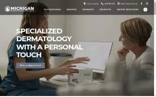 Michigan Dermatology Institute of Pontiac website