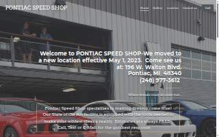 Pontiac Speed Shop