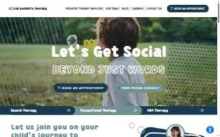 Social Pediatric Therapy of Pontiac website
