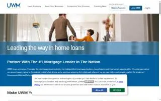 United Wholesale Mortgage (UWM) - Main Campus of Pontiac website