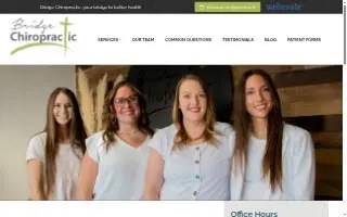 Bridge Chiropractic & Integrated Health, LLC - Dr. McPharlin & Dr. Calvert website