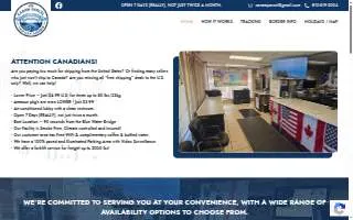 CanAm Parcel website
