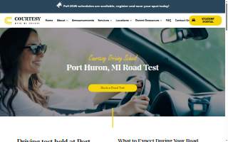 Courtesy Driving School of Port Huron