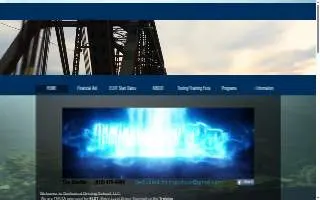 Dedicated Driving School website
