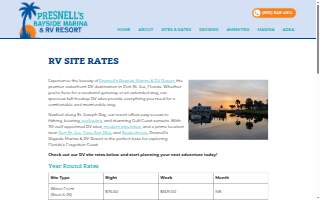 Presnell Insurance Agency website