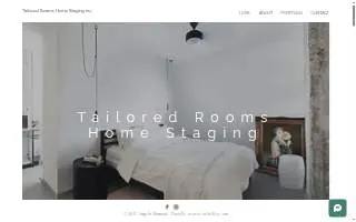 Tailored Rooms Home Staging website