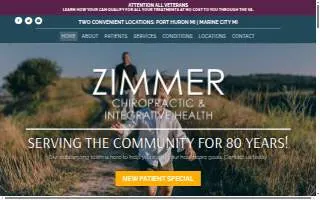 Zimmer Chiropractic & Integrative Health - Port Huron website