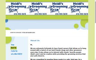 Heidi's Grooming