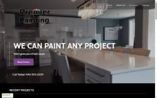 Premier Painting Specialists & Pressure Washing of Portage website