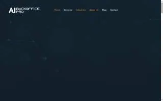 AIBackOfficePro website