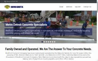 Redford Cement Co website