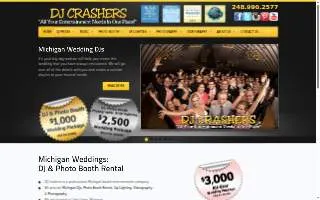 DJ Crashers of Rochester Hills website