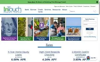 InTouch Credit Union of North Las Vegas website