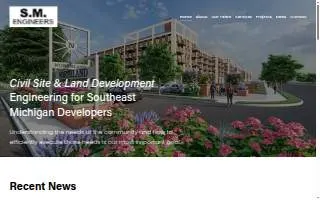 SM Engineering website