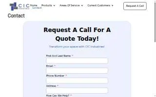 CIC Industries, Inc. website
