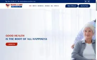 Home Care Wellness of Romulus website