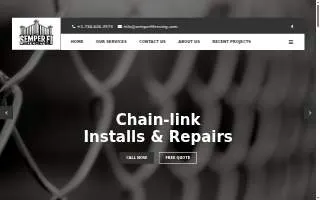 Semper Fi Fencing website