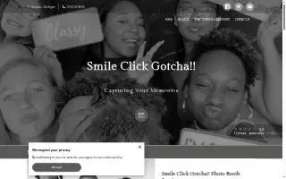 Smile Click Gotcha!! website