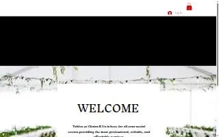 Tables & Chairs R Us website