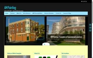 AM Painting LLC website