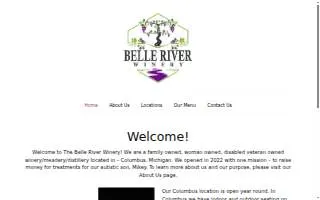 Belle River Winery of Roseville website