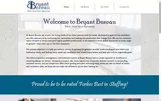Bryant Bureau website