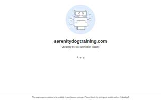 Serenity Dog Training