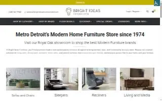 Bright Ideas Furniture of Royal Oak website