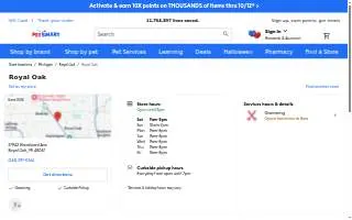 PetSmart website