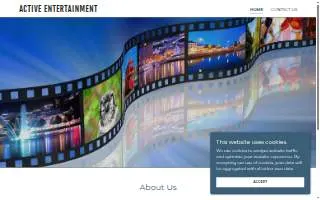 Active Entertainment of Saginaw website