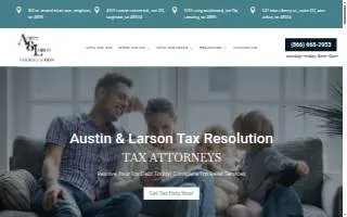 Austin & Larson Tax Resolution: Saginaw Tax Attorney: Back Tax Help website