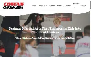 Cosens Martial Arts Saginaw LLC website