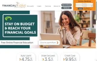 Financial Plus Credit Union of Morris website