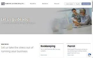 Norton & Kidd CPAs, P.C. website