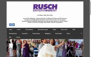 Rusch Entertainment of Saginaw website