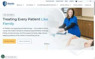 Shields/Saginaw Comfort Care Assisted Living website