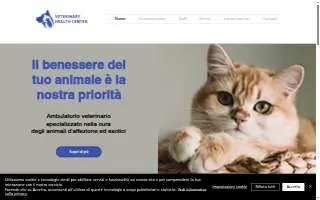 Veterinary Health Center website