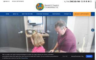 Bassett Family Chiropractic website