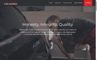 Cass Collision of Shelby website