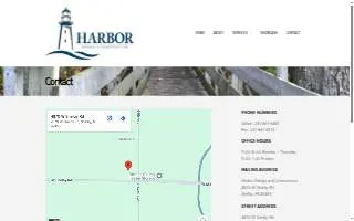 Harbor Design & Construction website