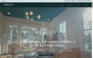 Impressive Home Staging of Shelby website