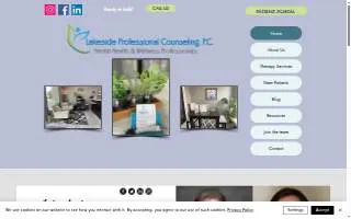 Lakeside Professional Counseling, P.C. website